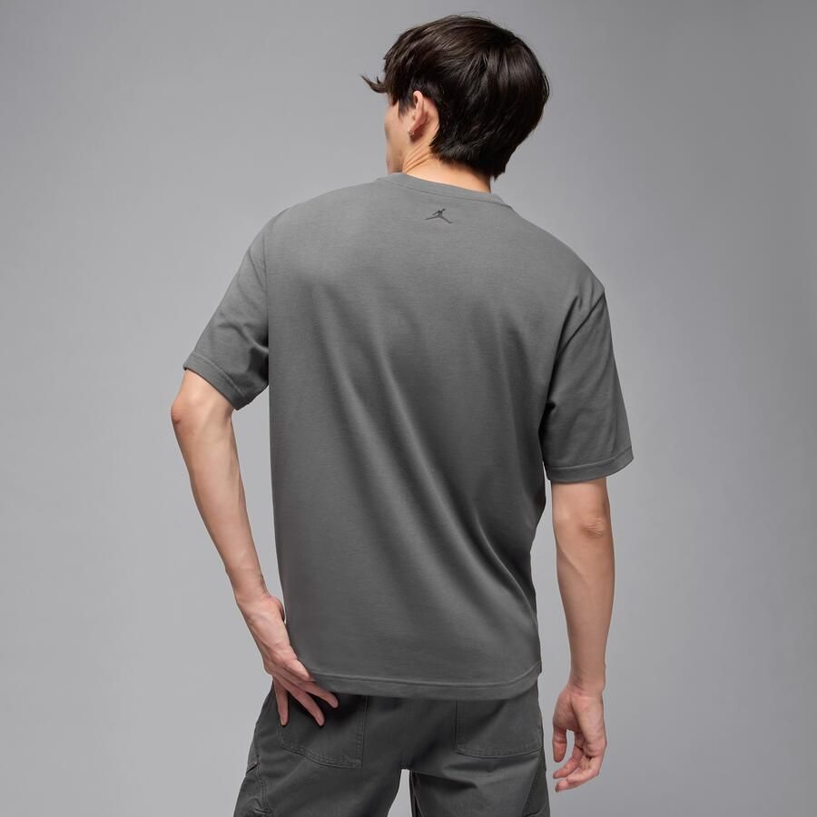 Jordan T-shirt met sneakerpatch voor heren Grijs