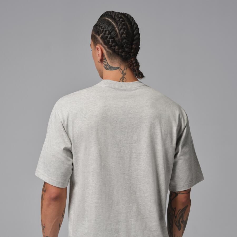 Jordan T-shirt met sneakerpatch voor heren Grijs