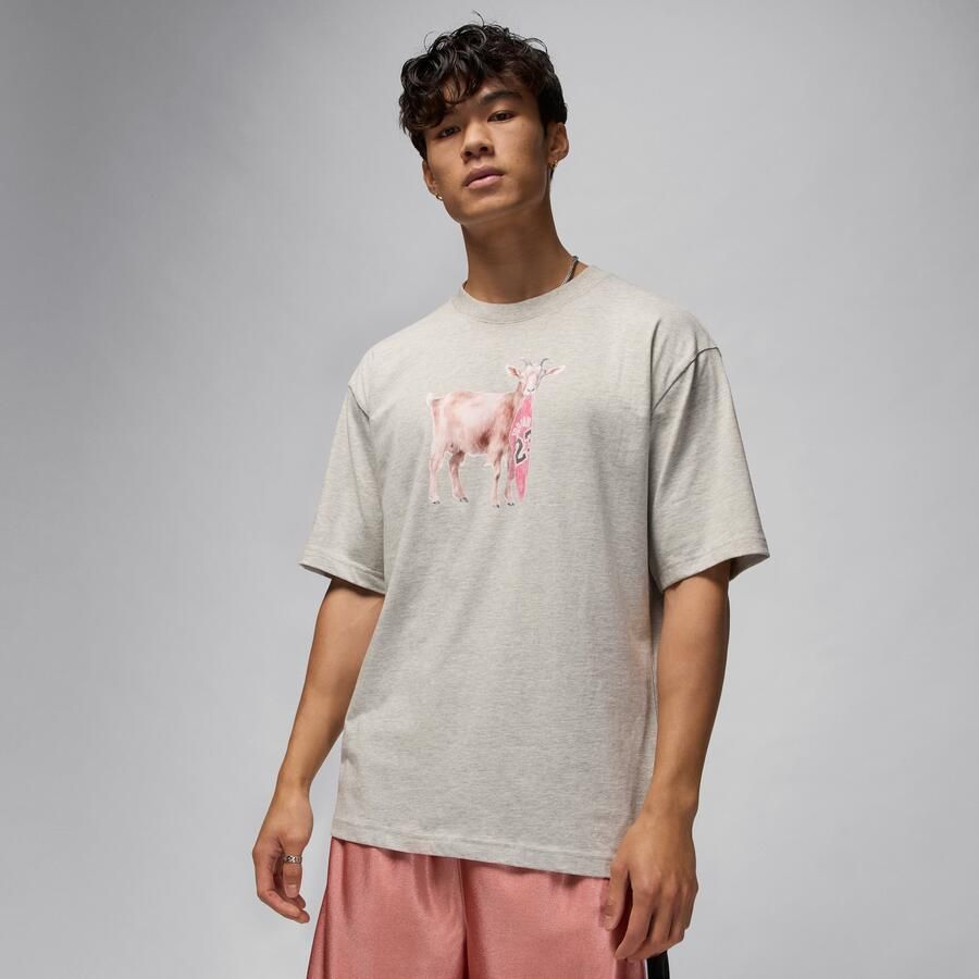 Jordan T-shirt voor heren Grijs - Foto 4