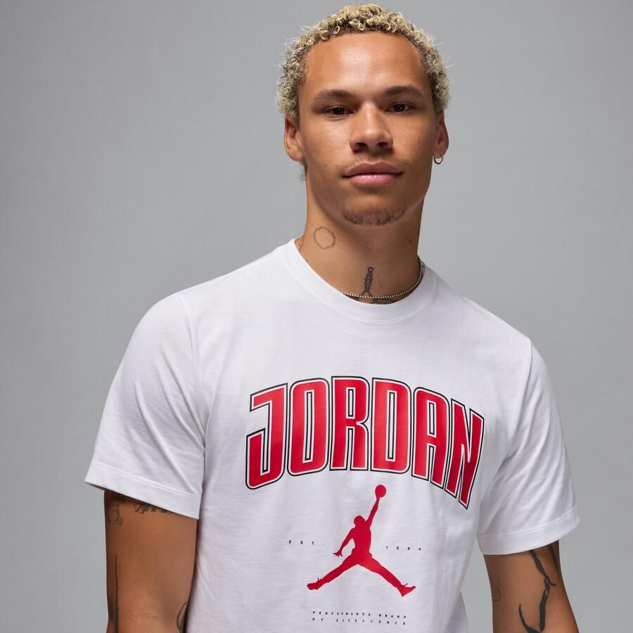 Jordan T-shirt voor heren Wit
