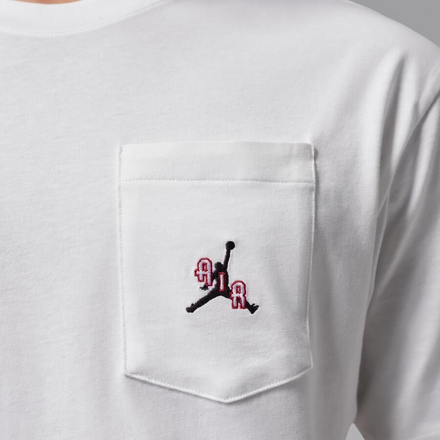 Jordan T-shirt voor heren Wit - Foto 3