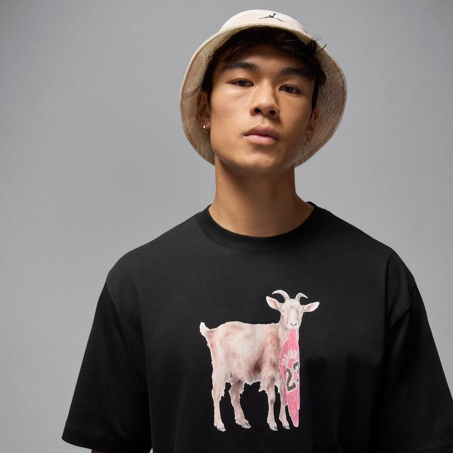 Jordan T-shirt voor heren Zwart - Foto 2