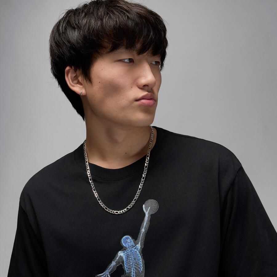 Jordan T-shirt voor heren Zwart - Foto 2