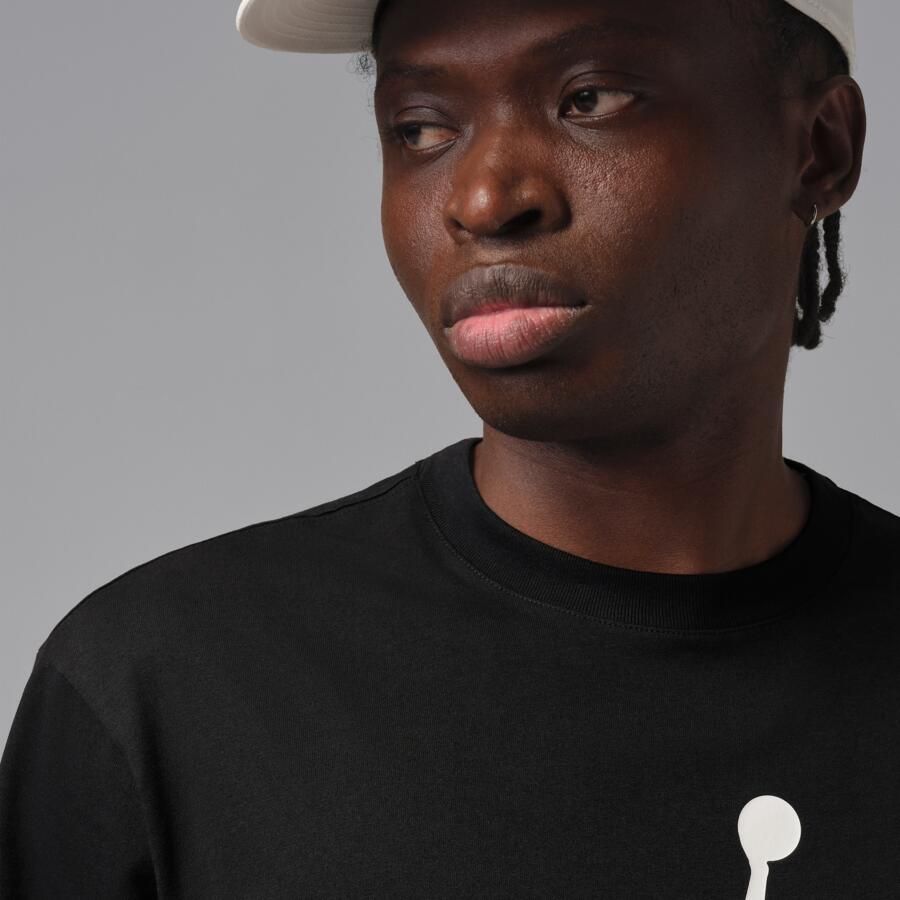 Jordan T-shirt voor heren Zwart - Foto 2
