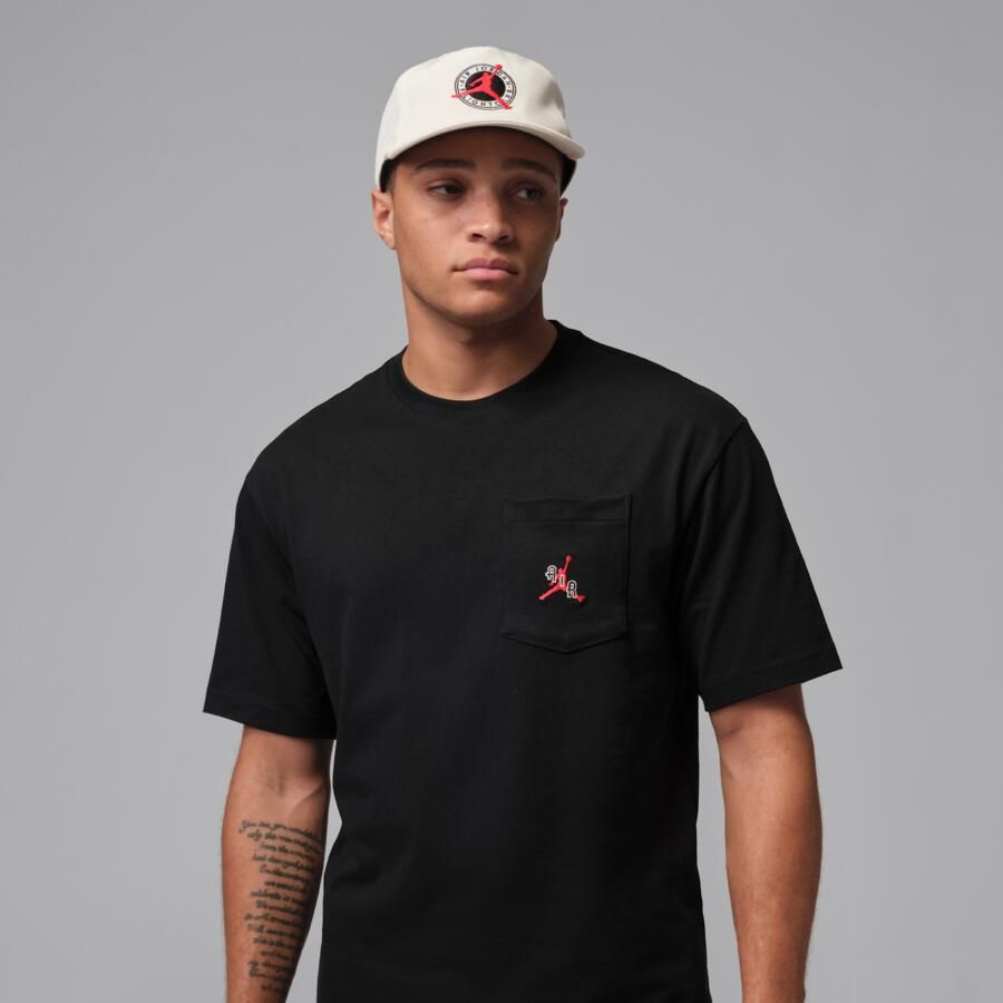 Jordan T-shirt voor heren Zwart - Foto 4