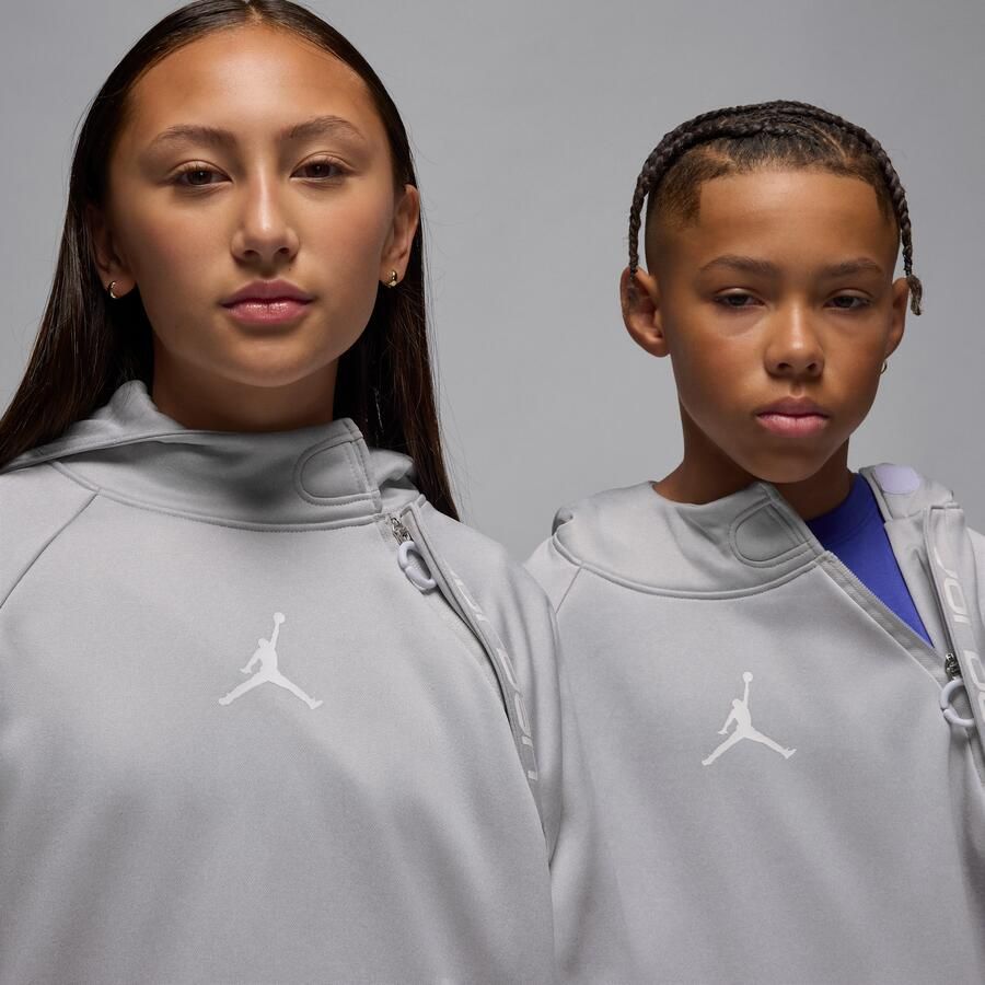 Jordan Therma-FIT Ease hoodie van fleece voor kids Grijs - Foto 2