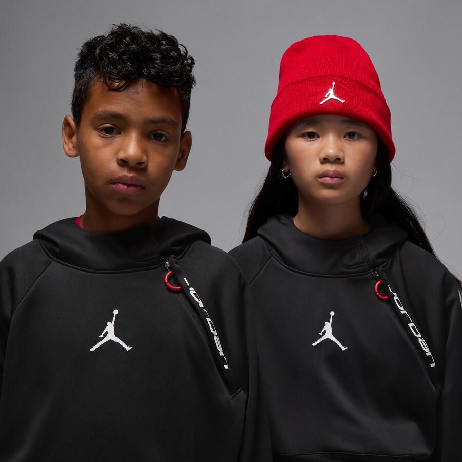 Jordan Therma-FIT Ease hoodie van fleece voor kids Zwart - Foto 2