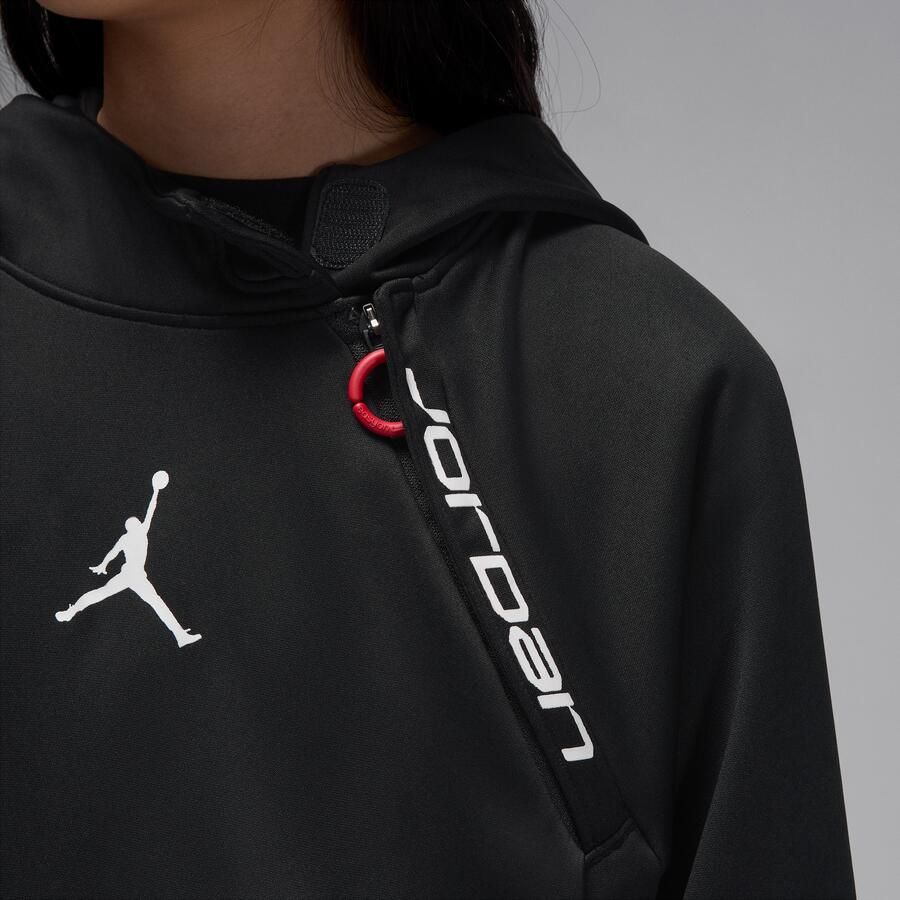 Jordan Therma-FIT Ease hoodie van fleece voor kids Zwart - Foto 3