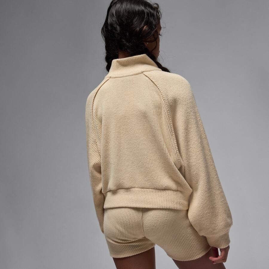 Jordan top met kwartrits en lange mouwen voor kids Bruin