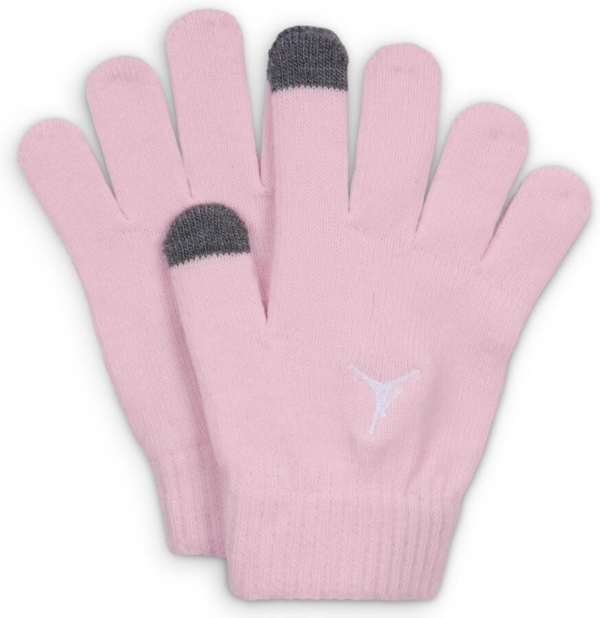 Jordan tweedelige 23 Jersey beanieset voor kids Roze