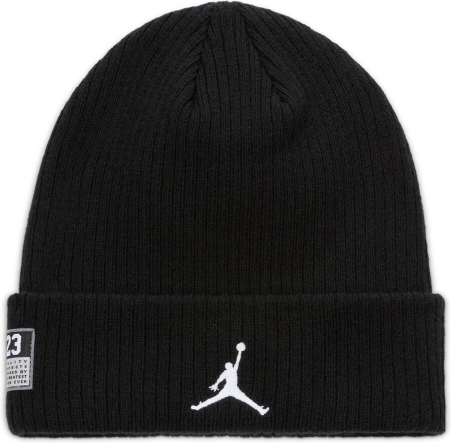 Jordan tweedelige 23 Jersey beanieset voor kids Zwart