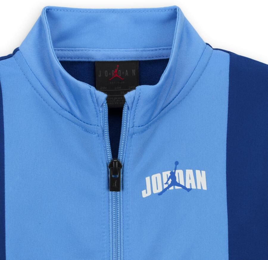 Jordan tweedelige tricotset met gebogen voor baby's (12-24 maanden) Blauw - Foto 2