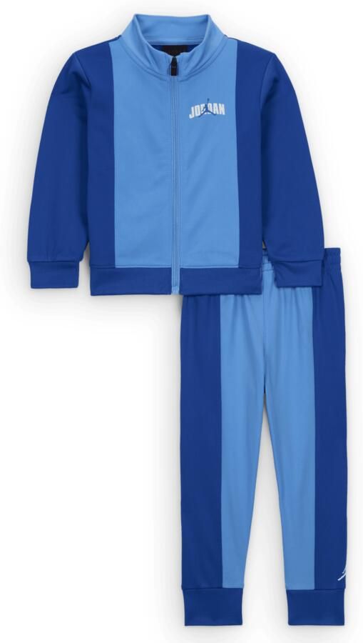 Jordan tweedelige tricotset met gebogen voor baby's (12-24 maanden) Blauw