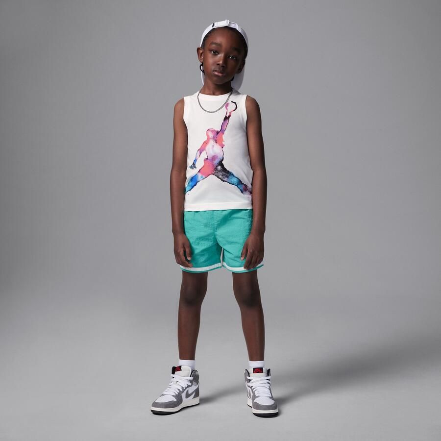 Jordan tweedelige zwembadtanktopset voor kleuters Groen - Foto 4