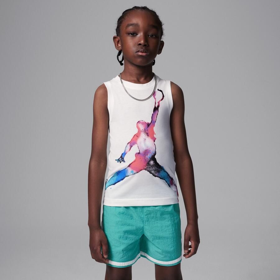 Jordan tweedelige zwembadtanktopset voor kleuters Groen - Foto 2