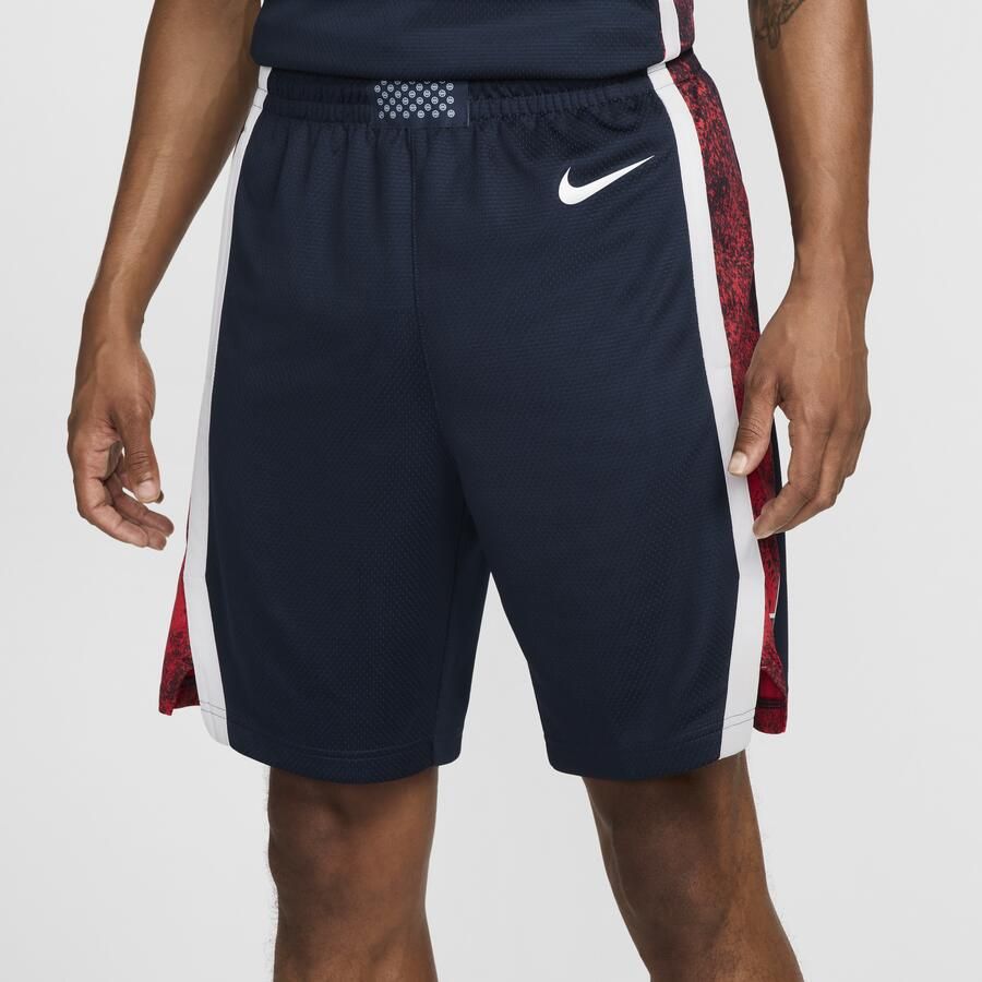 Nike NBA Gebreide Team USA Basketbalshorts Multicolor Heren - Foto 4