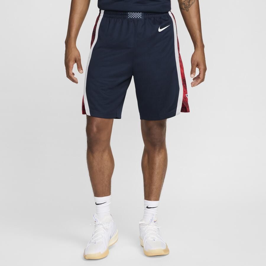 Nike NBA Gebreide Team USA Basketbalshorts Multicolor Heren - Foto 3