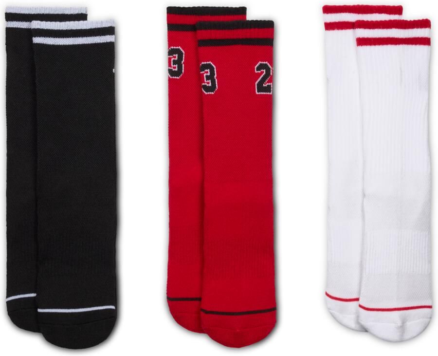 Jordan Varsity Jersey Crew sokken voor kids (3 paar) Zwart - Foto 2