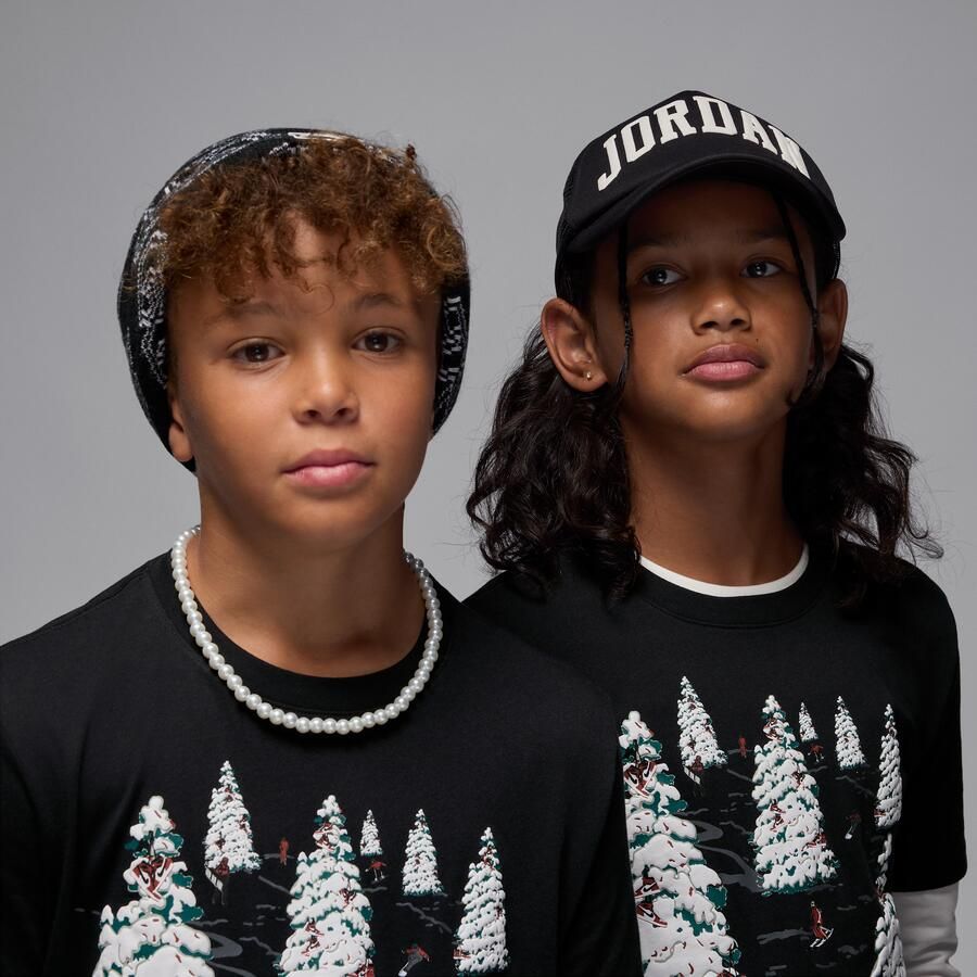 Jordan Winterland T-shirt voor kids Zwart - Foto 2