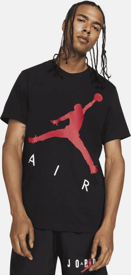 Jordan Jumpman Air T-shirt met korte mouwen voor heren Zwart