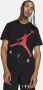 Jordan Jumpman Air T-shirt met korte mouwen voor heren Zwart - Thumbnail 1