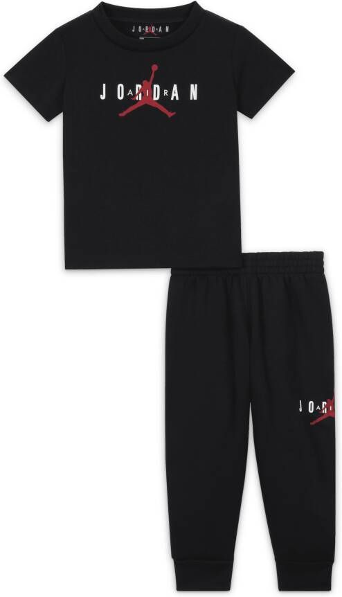 Jordan Jump Babyset met duurzame broeken (12–24 maanden) Zwart