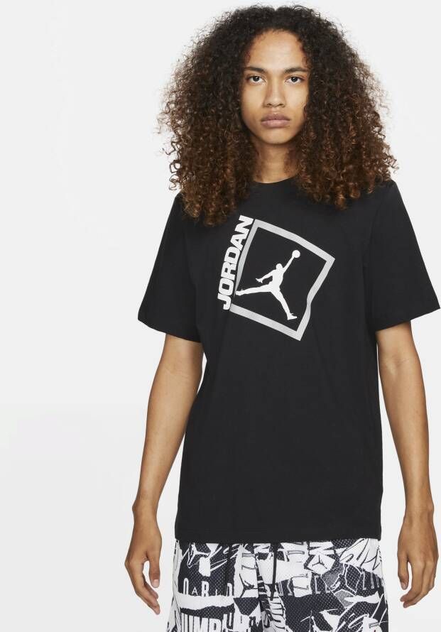 Jordan Jumpman Box T-shirt met korte mouwen voor heren Zwart