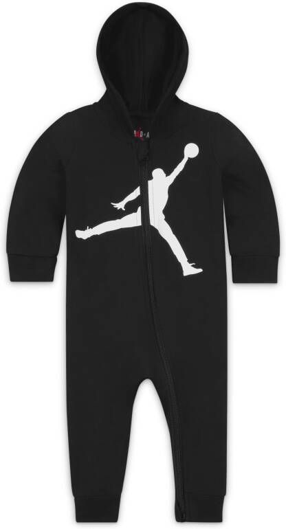 Jordan Jump Coverall met capuchon voor baby's (3-6 maanden) Zwart