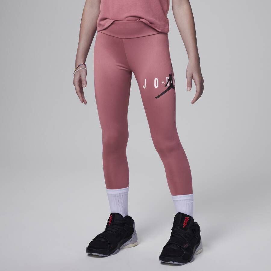 Jordan Jumpman duurzame legging voor kids Roze