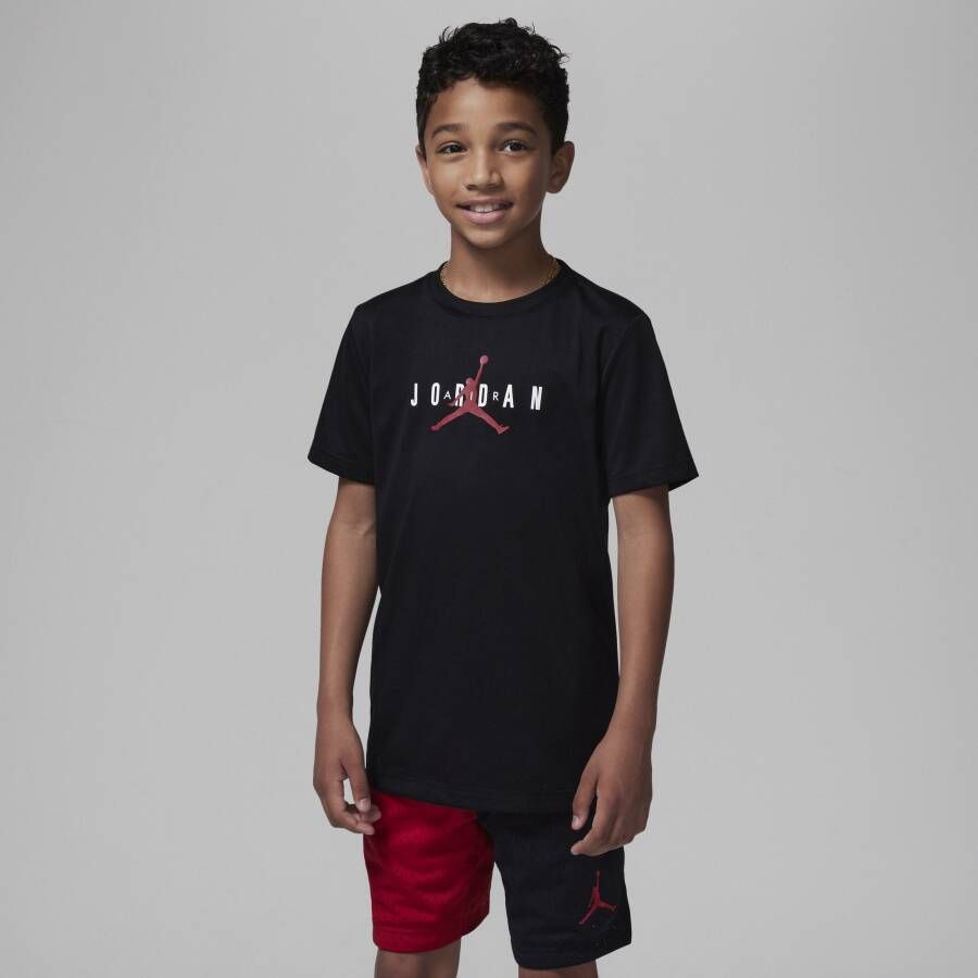 Jordan Jumpman Sustainable Graphic Tee T-shirt voor kids Zwart
