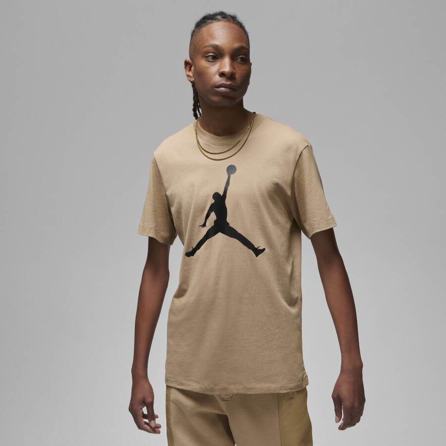Jordan Jumpman T-shirt voor heren Bruin