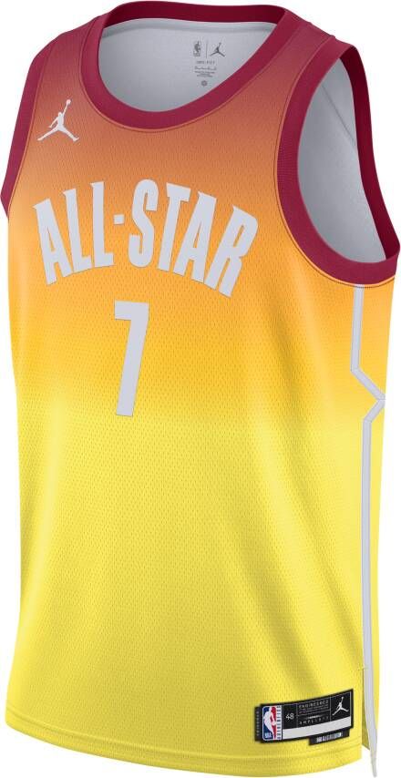 Jordan Kevin Durant 2023 All-Star Edition Swingman NBA-jersey met Dri-FIT Rood
