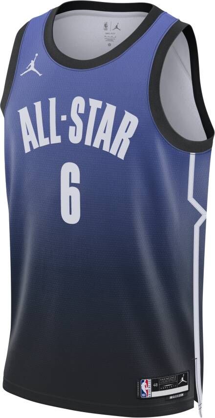 Jordan LeBron James 2023 All-Star Edition Swingman NBA-jersey met Dri-FIT Blauw