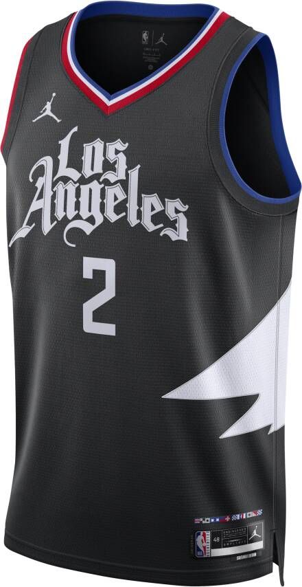 Jordan Los Angeles Clippers Statement Edition Swingman Dri-FIT NBA-jersey voor heren Zwart