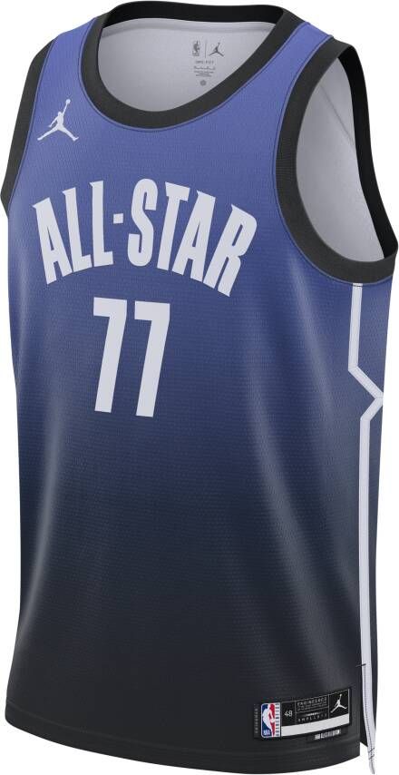 Jordan Luka Doncic 2023 All-Star Edition Swingman NBA-jersey met Dri-FIT Blauw