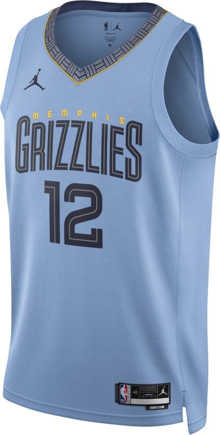 Jordan Memphis Grizzlies Statement Edition Swingman Dri-FIT NBA jersey voor heren Blauw
