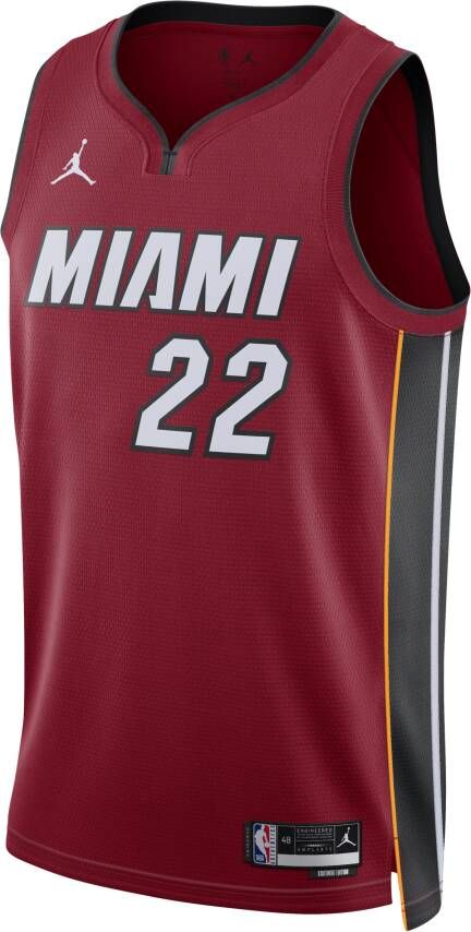 Jordan Miami Heat Statement Edition Swingman NBA-jersey met Dri-FIT Rood