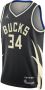 Jordan Milwaukee Bucks Statement Edition Swingman Dri-FIT NBA jersey voor heren Zwart - Thumbnail 1