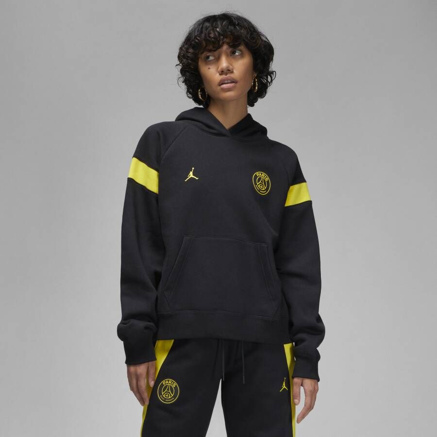 Nike Paris Saint-Germain Hoodie voor dames Zwart
