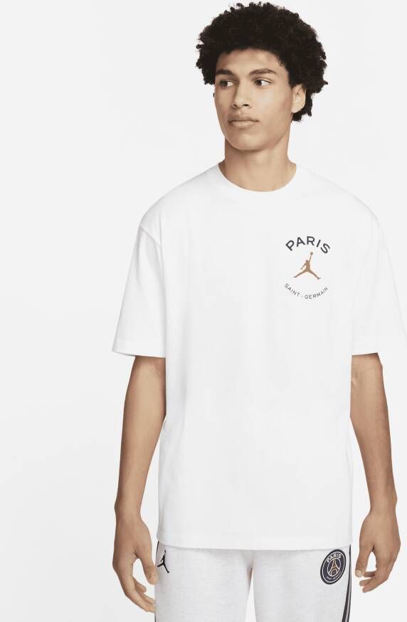 Nike Paris Saint-Germain T-shirt met logo voor heren Wit