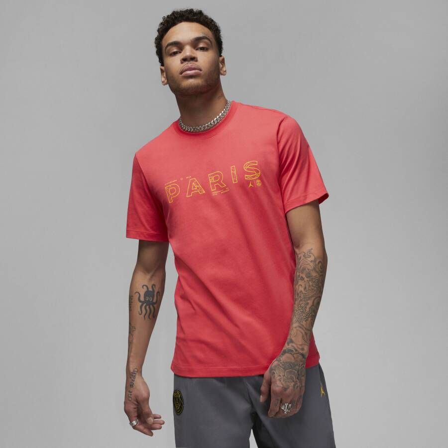 Nike Paris Saint-Germain T-shirt voor heren Rood