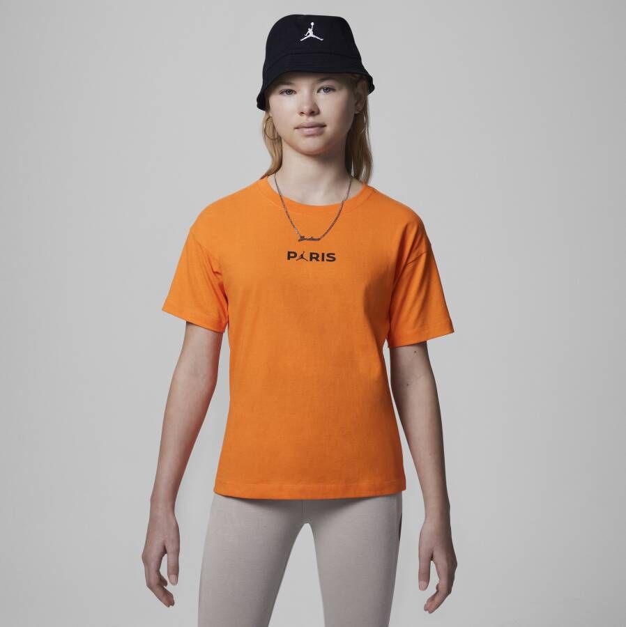 Jordan Paris Saint-Germain Tee T-shirt voor kids Oranje