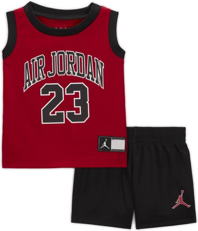 Jordan Set met tanktop en shorts voor baby's (12-24 maanden) Zwart