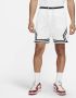 Nike Comfortabele Basketbalshorts met Verstelbare Tailleband Wit Unisex - Thumbnail 1