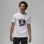 Jordan Brancd Gfx Crew 1 T-shirts Kleding white black white maat: XL beschikbare maaten:XL - Thumbnail 1