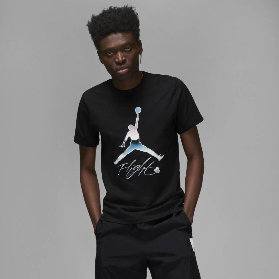 Jordan T-shirt met graphic voor heren Zwart