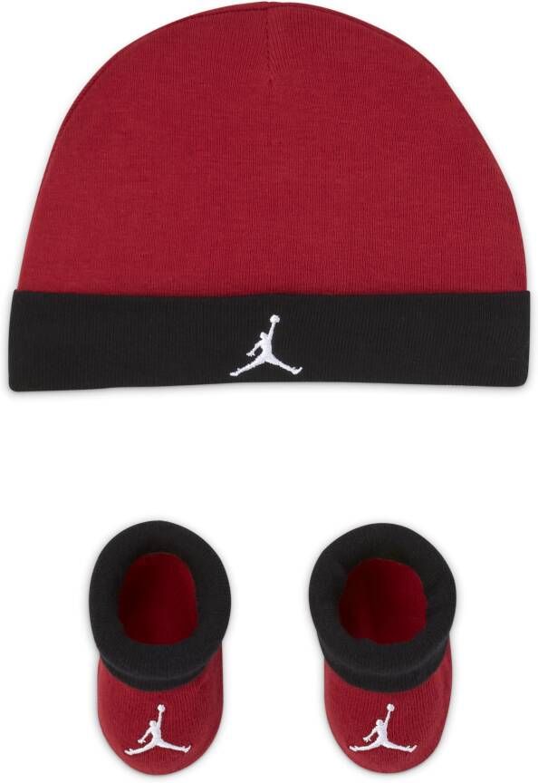 Jordan tweedelige babyboxset Rood