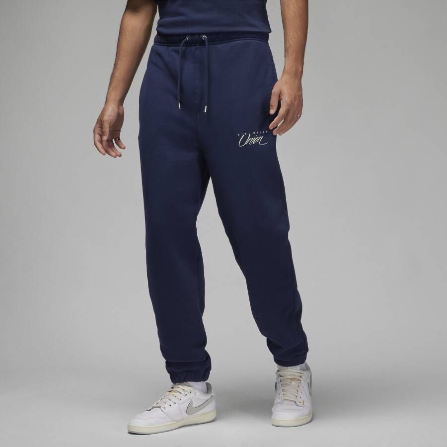 Jordan x Union Fleecebroek voor heren Blauw
