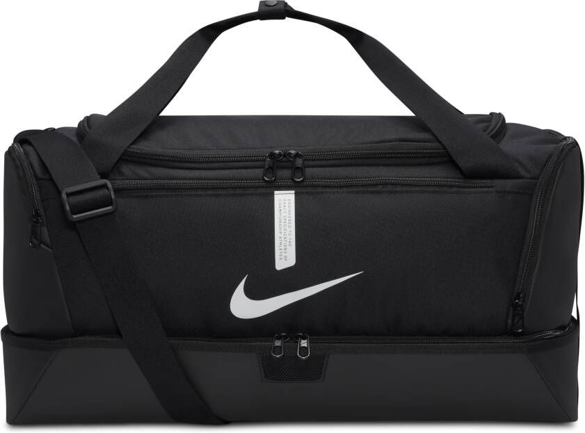 Nike Academy Team Hardcase voetbaltas (medium 37 liter) Zwart