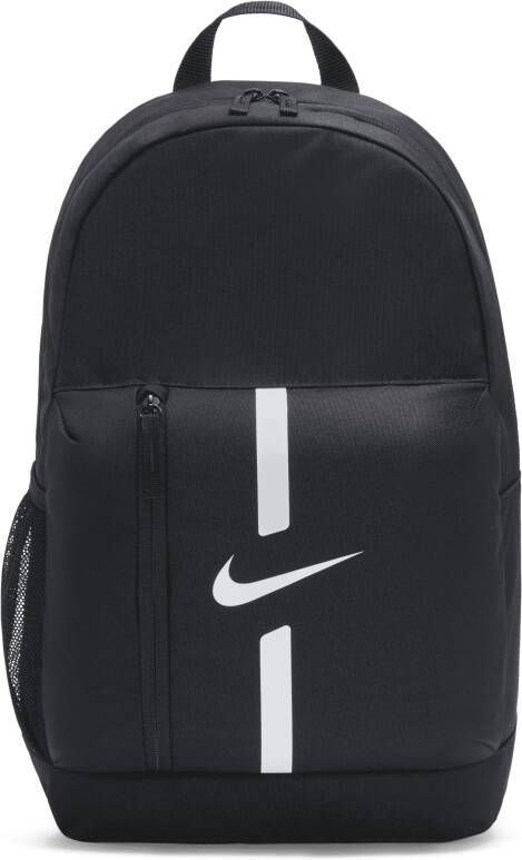 Nike Academy Team voetbalrugzak voor kids (22 liter) Zwart